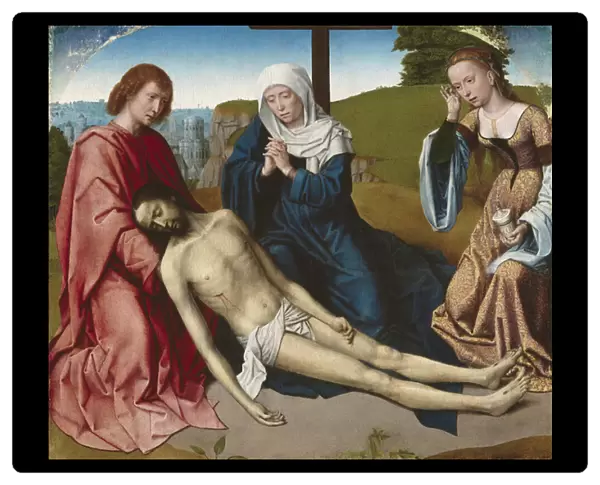 Lamentation over the Body of Christ, c. 1500 (oil on panel)