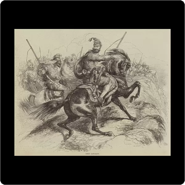 Sikh Cavalry (engraving)