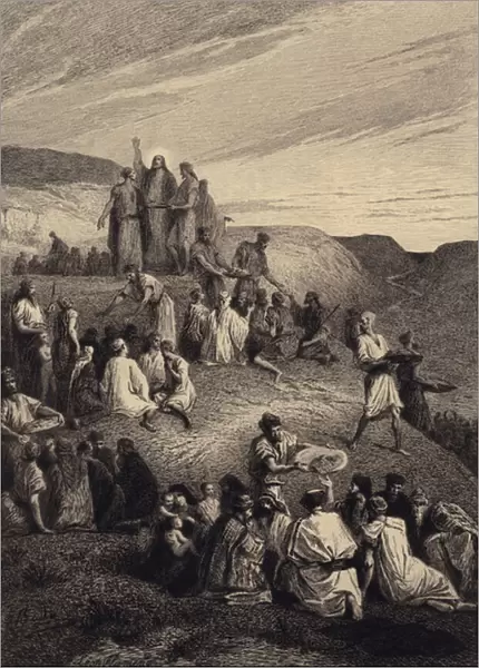 The Miracle of the Loaves and Fishes (engraving)
