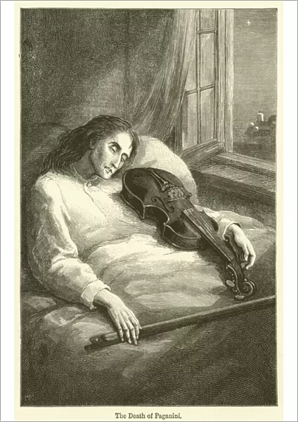 The Death of Paganini (engraving)