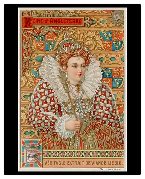The Queen of England (chromolitho)