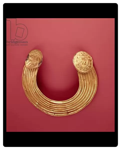 Collar, Ardcrony, County Tipperary, Late Bronze Age, 800-700 BC (gold)