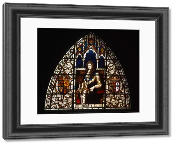 Charles II, c. 1873 (stained glass)
