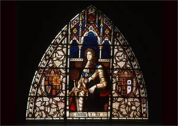 Charles II, c. 1873 (stained glass)