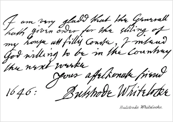 Bulstrode Whitelocke (engraving)