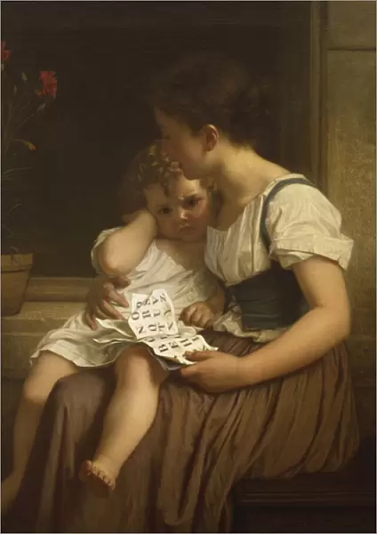The First Thorns of Knowledge, 1864 (oil on canvas)