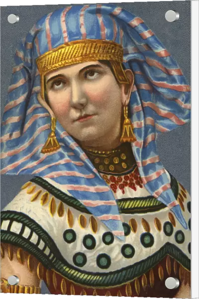 Woman in unidentified national dress (chromolitho)