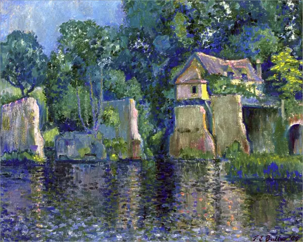 Vernon, near Giverny, 1909 (oil on canvas)