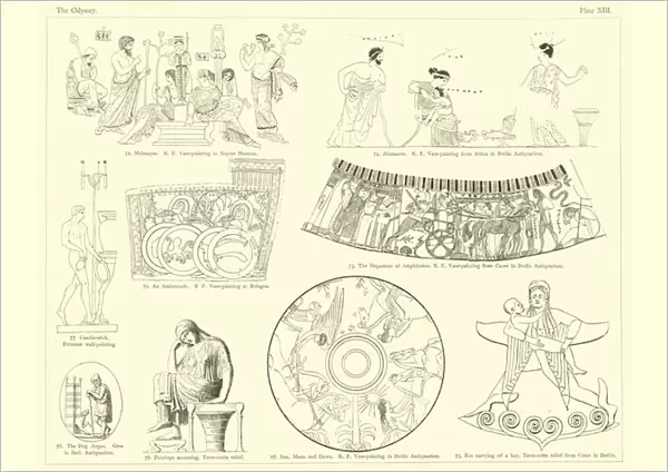 Homers Odyssey (engraving)