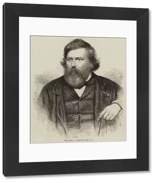The Late T Creswick, Esquire, RA (engraving)
