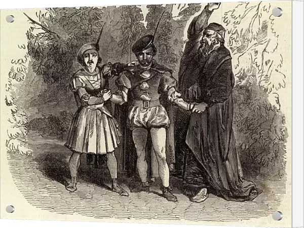 Scene from the Opera of 'Guillaume Tell, 'at Covent Garden Theatre (engraving)