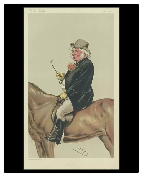 Sir John Bennett (colour litho)