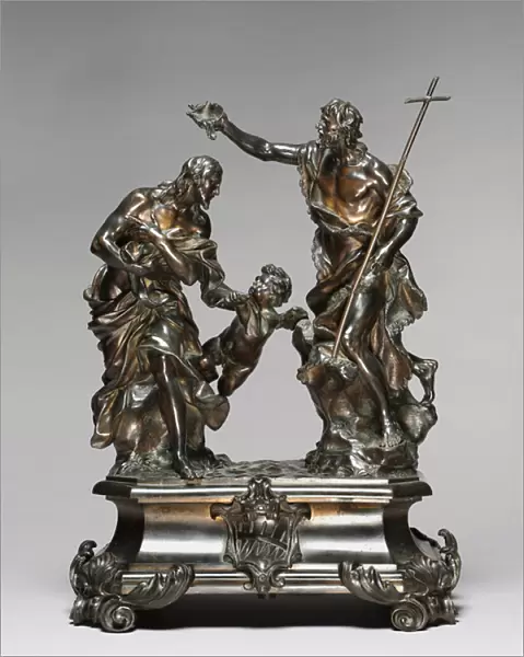 Baptism of Christ, designed 1645-46, probably made 1650-55 (bronze)