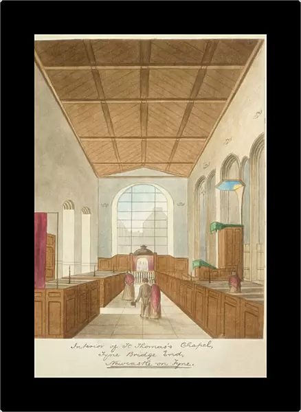 Interior of St Thomas Chapel, Tyne Bridge End, Newcastle upon Tyne