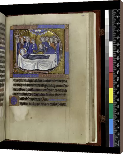 MS 300 f. 281r, Collects, sermons and lessons for the Assumption