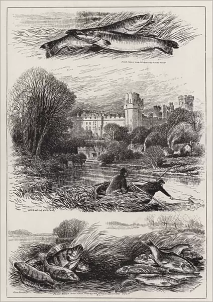 Fishing at Warwick (engraving)