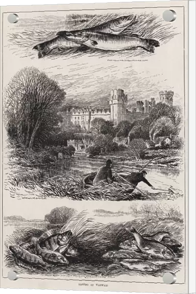 Fishing at Warwick (engraving)