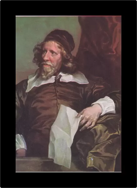 Inigo Jones (1573-1652) (colour litho)