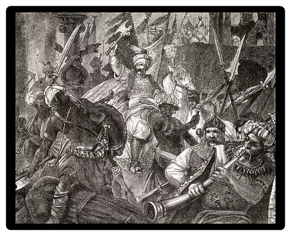 The Battle of Alcacer Quibir aka Battle of Three Kings or Battle of Oued al-Makhazin