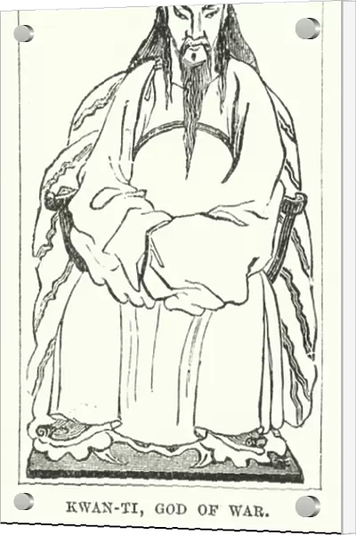 Kwan-Ti, God of War (engraving)