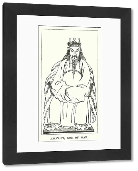 Kwan-Ti, God of War (engraving)