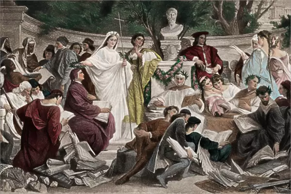 The Golden Age of Medici (colour photogravure)