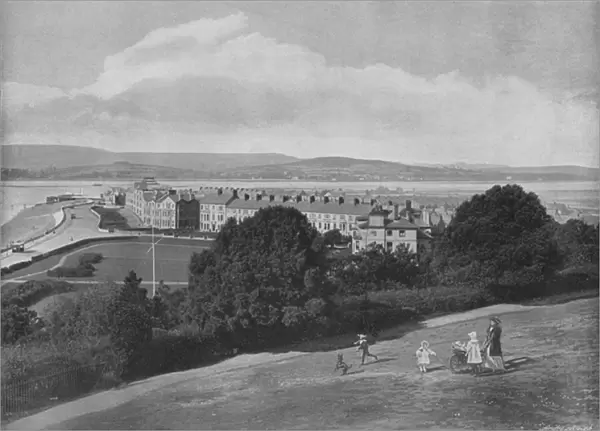 Exmouth, from the Beacon (b  /  w photo)
