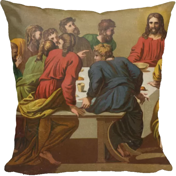 The Last Supper (colour litho)