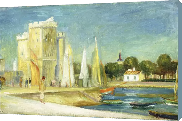 Port de la Rochelle, 1896 (oil on canvas)