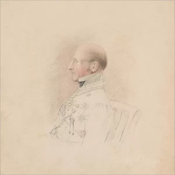 Brigadier-General Sir Galbraith Lowry Cole (1772-1842), c. 1835 (pencil and watercolour)