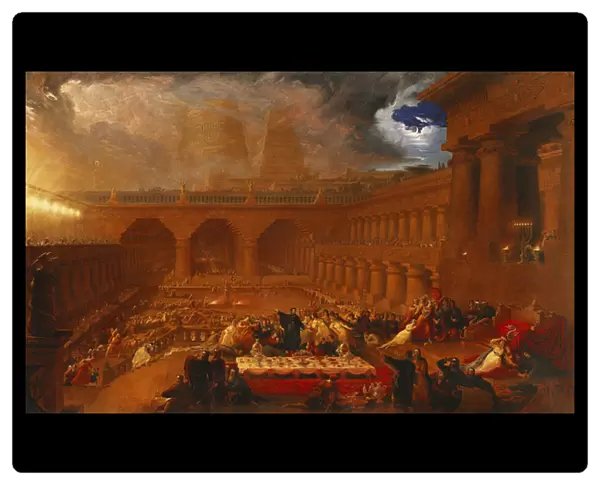 Belshazzars Feast, 1820 (oil on canvas)