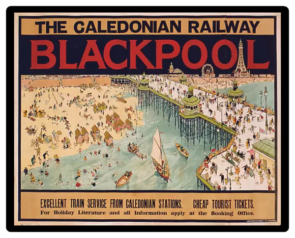 Blackpool (colour litho)