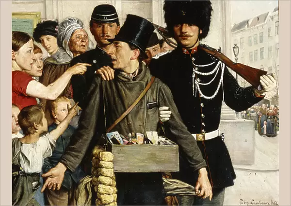 The Arrest, 1882 (oil on canvas)