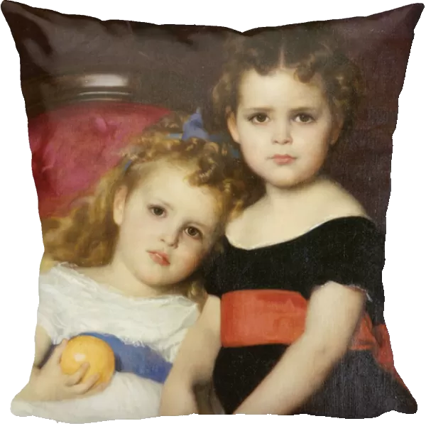 The Sutton Sisters, 1871 (oil on canvas)