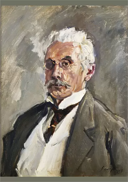 Portrait of Carl Steinbart, 1910 (oil on canvas)