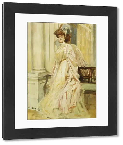 An Elegant Lady, 1905 (oil on canvas)
