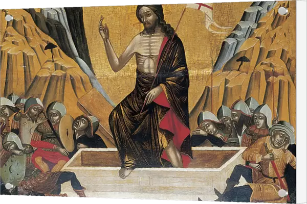The Resurrection, Venice or Crete, c. 1500 (tempera on gold ground panel)