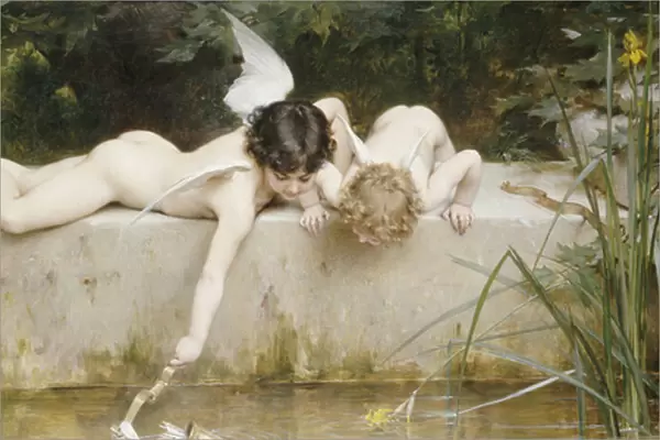 The Rescue, 1894 (oil on canvas)