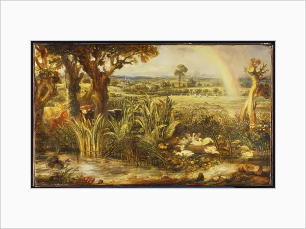 The Rainbow (oil on panel)
