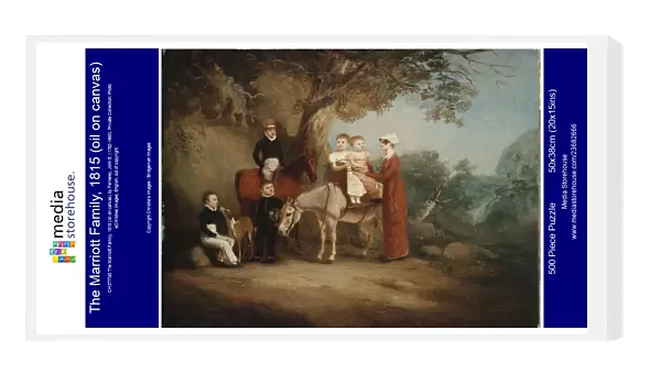 The Marriott Family, 1815 (oil on canvas)