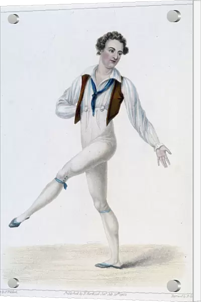 Portrait of Monsieur Le Blond in the Ballet of the Assumed Peasant, 1825
