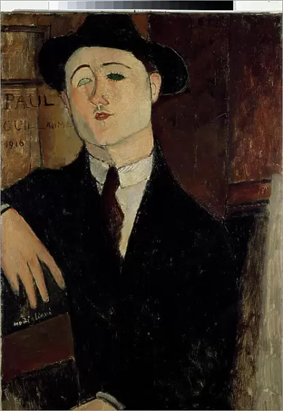 Portrait of Paul Guillaume, 1916 (oil on canvas)