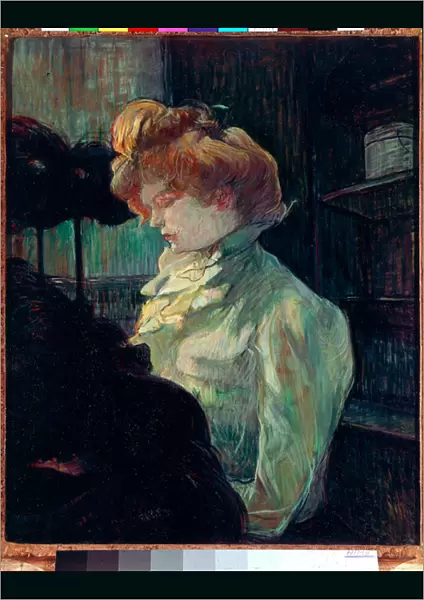 The Modist. Portrait of Madame Louise Blouet (oil on canvas, 1900)
