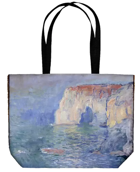 Etretat, la manneporte, refllets sur l eau Painting by Claude Monet (1840-1926