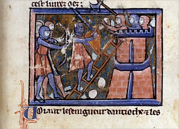 Crusade (probably the first): the capture of Jerusalem by the Crusises