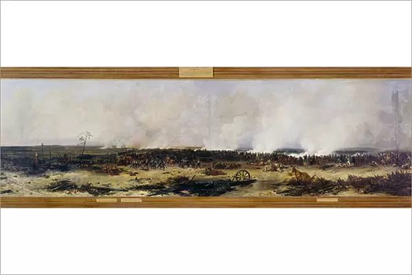 Campaign of Russia: 'Panorama of the Battle of Moscova on 7  /  09  /  1812'