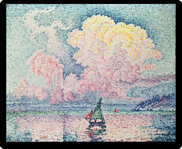 Antibes, the Pink Cloud, 1916 (oil on canvas)