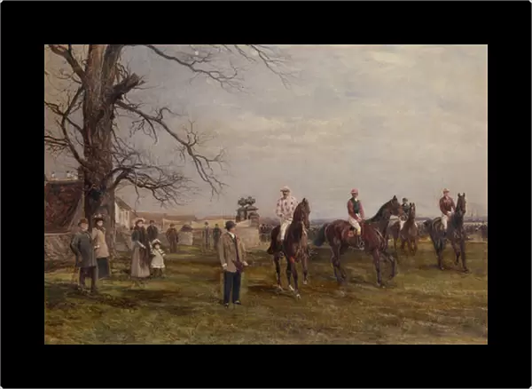 A Country Meeting, Catterick Bridge, 1894 (oil on canvas)