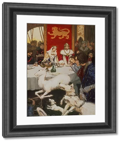 King Arthurs Wedding Feast, 1905 (w  /  c)