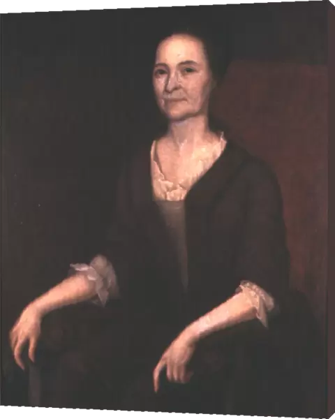Mrs. Gustavus Hesselius (Lydia Getchel Hesselius), c. 1740 (oil on canvas)